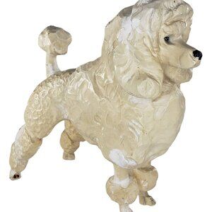 Jan Allan Poodle Dog Sculpture Figurine RARE HTF